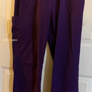 Women’s Sketchers by Barco purple scrub pants